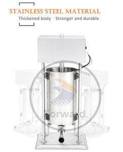 Remplisseuse de saucisses électrique automatique 10/12/15L, Machine de remplissage de saucisses domestiques, remplisseuse de jambon, dispositif de remplissage de saucisses commerciales - Product Image 3