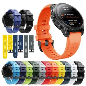 Easyfit Officiële Siliconen Band Voor Garmin Horloge Forerunner Smart Watch Quickfit 22Mm 26Mm Bands Voor Garmin Horloge Fenix 7X6X5