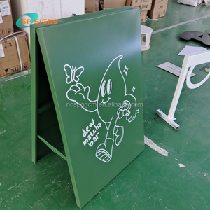 <span class=keywords><strong>Sp</strong></span> Đăng Ký Tùy Chỉnh Bảng Quảng Cáo Kinh Doanh Đăng Ngoài Trời Gương Thép Không Gỉ A-Khung Signage Double Side Đứng Cửa Hàng Đăng - Product Image 2