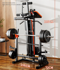 フィットネス 機器 筋力 トレーニング バーベル ウェイトベンチ 多機能 バーベル 重量挙げ パワーラック ウェイトベンチ - Product Image 5