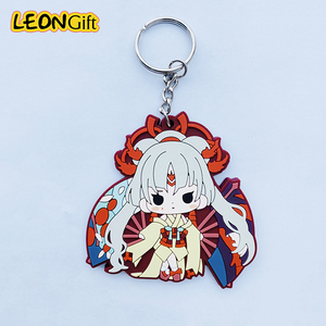 Porte-clés en silicone souple personnalisé, porte-clés <span class=keywords><strong>de</strong></span> dessin animé, logo personnalisé OEM promotionnel - Product Image 2