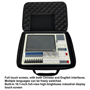 Igreslite Mini thạch anh di động Titan V16/17/18 được xây dựng trong pin màn hình cảm ứng kết nối DMX giao diện điều khiển sân khấu chuyên nghiệp điều khiển - Product Image 2