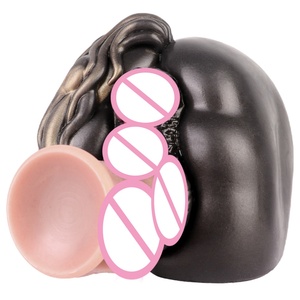 Hot Sale Hahama <b>Masturbator</b> Fantasy Animal Style Dual Channel Huge Size Male Pleasure Device <b>Masturbator</b> for Men - Product Image 4