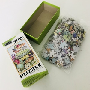 Promotional OEM flower puzzle intelligence games 1000 piece puzzle paper jigsaw puzzles for adults - Product Image 5