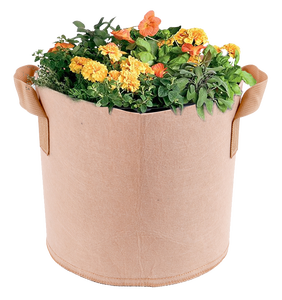 Lot de 10 sacs de culture ronds en tissu non tissé épaissi de 2 gallons avec poignées doubles pour tomates, pommes de terre, herbes et racines - Product Image 2