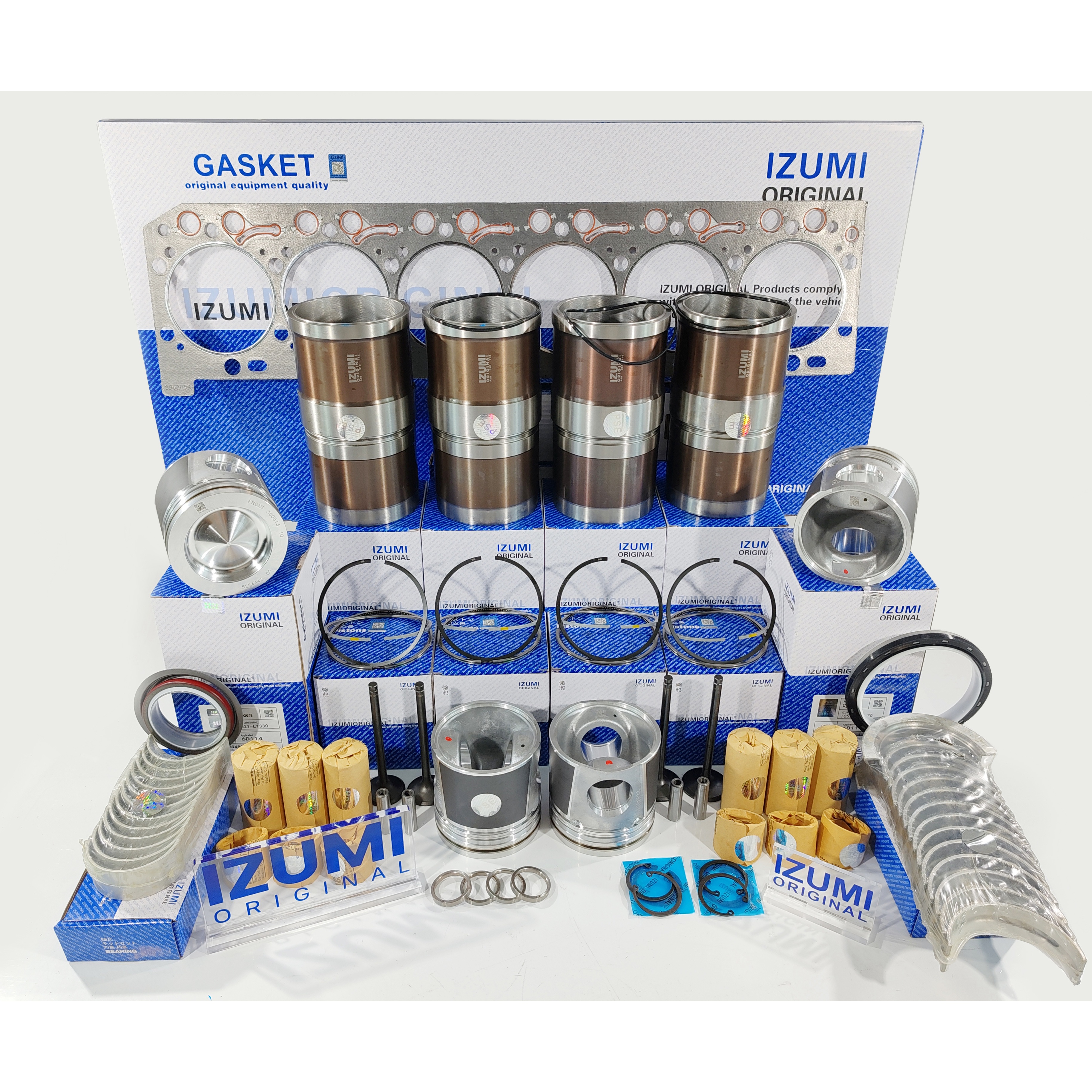 IZUMI ORIGINAL Rebuild Kit 3D82-3 3D84 6D114 Overhaul Gasket