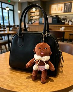 Oso de Peluche Marrón Personalizado con Bordado, de Felpa Súper Suave de Algodón PP, Tipo Oso, para Alivio del Estrés, Ideal para Bodas - Product Image 4