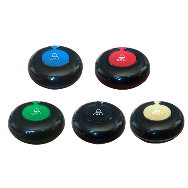 Restaurant Waiter Guest Paging Button Calling Transmitter System