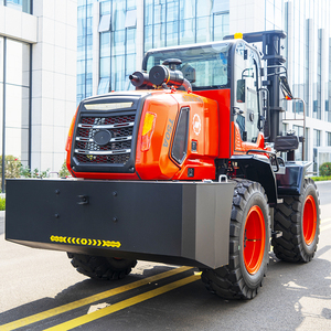 Miễn phí vận chuyển bốn bánh xe ổ đĩa ngoài trời nhỏ gọn 5t DIESEL EPA động cơ off road xe nâng xe tải cho tất cả các địa hình gồ ghề cho kho - Product Image 4