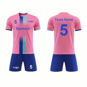 Conjuntos de Entrenamiento de Fútbol Personalizados para Clubes y Equipos 26/27, Tallas Grandes, Secado Rápido, Transpirables, 100% Poliéster - Product Image 5