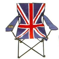 Chaise de camping pliable légère et confortable pour événements extérieurs, avec impression intégrale du drapeau national, design personnalisé, vente en gros