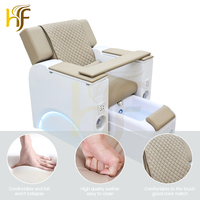Fauteuils de massage de pédicure Offre Spéciale de luxe moderne Vibration de couleur réglable d'OEM de station thermale de pied pour le salon de manucure