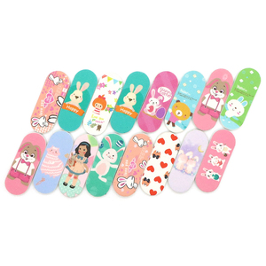 Mini limas de uñas de cartón con logotipo personalizado, grano 180, 5cm, <span class=keywords><strong>EVA</strong></span>, herramientas de cuidado de manicura de doble cara, limas de uñas para bebés, impresión para pulidores de uñas - Product Image 4