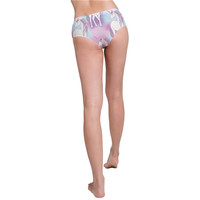 Sous-vêtements hipster super doux sexy pour femmes imprimé cheval blanc Kawaii mignon Push Up slips lingerie string pour filles vente en gros sur mesure