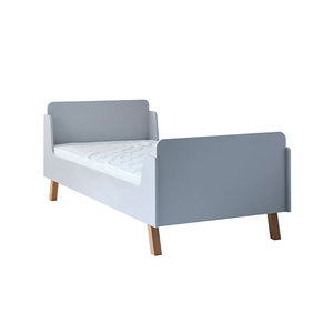 Prix exceptionnels pour les chambres d'adolescents, décoration simple et élégante, lit en bois moderne PRETO - Product Image 1