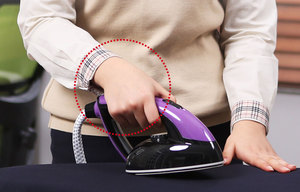 <span class=keywords><strong>Plancha</strong></span> <span class=keywords><strong>de</strong></span> <span class=keywords><strong>vapor</strong></span> para colgar ropa <span class=keywords><strong>de</strong></span> mano Happy Home con función ajustable - Product Image 5