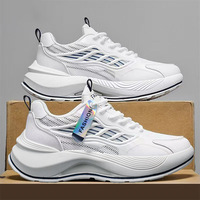 Chaussures Homme Printemps 2026 Tendance Streetwear Polyvalentes Décontractées Sportives Respirantes Ultra-légères Course à pied Amortissantes