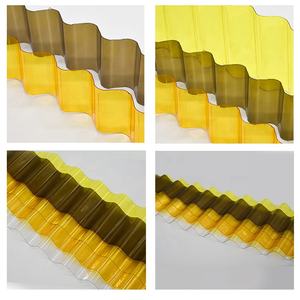 段ボールPCシート1060売れ筋高透明ポリカーボネート天窓屋根ポリカーボネートハリケーンシャッターシート - Product Image 2