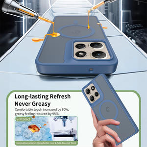 Coque de téléphone <span class=keywords><strong>transparente</strong></span> en TPU PC magnétique souple antichoc absorbant les chocs conçue pour Motorola <span class=keywords><strong>G</strong></span> Power 2026 - Product Image 5