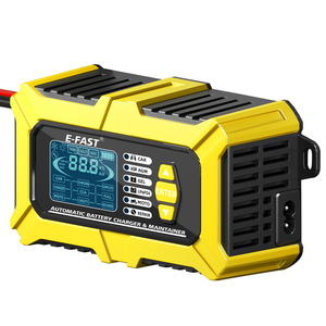 E-FAST Testador e Carregador de Bateria de Chumbo Ácido 2 em 1 12v 6a com Parada Automática para Carro e Moto - Product Image 4