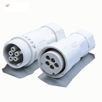 Connecteur d'alimentation étanche à 5 broches pour onduleur AC Lilutong M29 avec connecteur LED