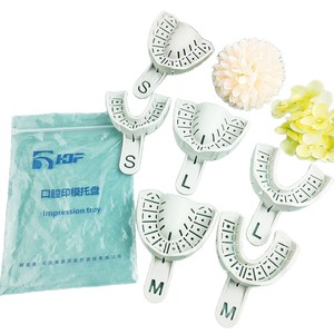 Bandeja de Impresión Dental HDF Tamaño M Blanca Para Uso Oral - Product Image 5