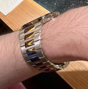 Montre mécanique automatique pour homme 330, personnalisable, en acier inoxydable 904L, cadran bleu, 40 mm, luminescente, étanche, 5811 - Product Image 3