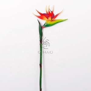QiHao ดอกไม้ยางเทียมเนื้อสัมผัสเหมือนจริง,<span class=keywords><strong>Strelitzia</strong></span> <span class=keywords><strong>Reginae</strong></span> - Product Image 4
