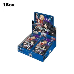 Caja de Cartas Originales de Bandai de Sword Art <span class=keywords><strong>Online</strong></span>, Edición UNION ARENA SAO Vol.2, Colección de <span class=keywords><strong>Anime</strong></span> Japonés - Product Image 1