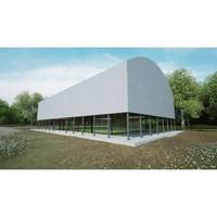 Terrain de padel pleine taille avec toit et structure en acier galvanisé pour hôtels, complexes hôteliers et clubs sportifs
