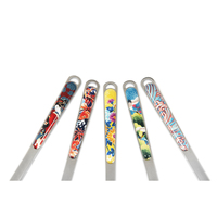 Juego de Utensilios de Cocina Excelsa de 5 Piezas, Multicolor, con Mango de Acero Inoxidable y Nylon, Resistentes al Calor y Libres de BPA
