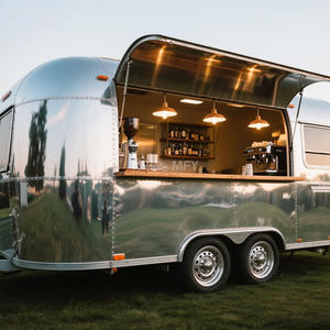 2025 Barbecue Remorque Fast Kiosque Commercial Ice Cream BBQ Food Truck Trailer - Product Image 1