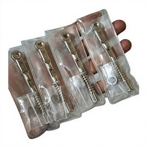 Llave de trinquete dental manual de acero inoxidable con accionamiento hexagonal de 6.35 mm y cuadrado de 4.0 mm, instrumento quirúrgico ergonómico para implantes con control de torque - Product Image 2