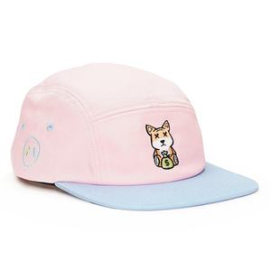 Gorras de Correr Personalizadas de 5 Paneles con Logotipo Bordado en Algodón, Gorras de Dos Tonos Sin Estructura - Product Image 3