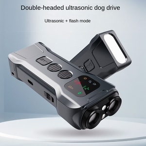 Dispositivo di controllo della corteccia a LED ricaricabile portatile per la prevenzione dell'onda ultrasonica di addestramento del cane per la correzione del comportamento canino - Product Image 2