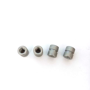 Insertos de Rosca Métrica M6 M8 M10, Tuercas Moleteadas Zincadas para la Industria de la Construcción, Grado A B C, Nivel 4.8, Acero Q235 - Product Image 2