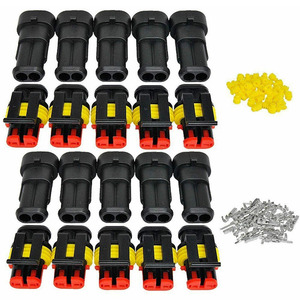 Connecteur Électrique Étanche Auto-étanche Mâle et Femelle 1/2/3/4/5/6 Broches Pas de 1,5 mm - Product Image 6