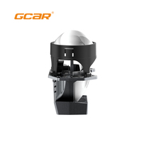 Lente Bi-LED GCAR R5 Ultra de Alta Calidad, 2.5 Pulgadas, Prisma TIR, 75W, 6000K, Diseño Compacto, Alto Rendimiento de Luz