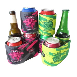 RYO 12oz 355ml Neoprene Waterproof Beer Can Coolers Slap Wrap Style Cooler Bags - Product Image 3