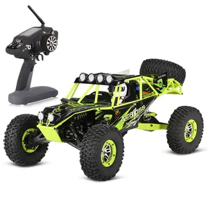 מגניב חם RC רכב WLtoys 10428 2.4G 1:10 סולם 4WD כפול מהירות מרחוק רדיו בקרת חשמלי 30 km/h מהירות דגם צעצוע כלי רכב