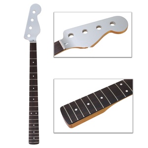 Mástil de <span class=keywords><strong>bajo</strong></span> premium de 4 cuerdas y 20 trastes - Madera de arce y diapasón de palisandro, <span class=keywords><strong>escala</strong></span> de 34 pulgadas para bajos PB/JB - Product Image 5