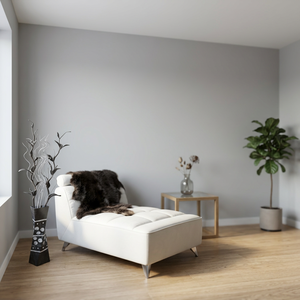 Ensemble de chaises de salon minimalistes en tissu marron avec structure en métal, design moderne pour usage intérieur - Product Image 2