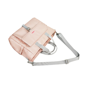 Sac fourre-tout isotherme pliable 15L en nylon imperméable pour femme avec poignée personnalisée, idéal pour le déjeuner, les couches de maman ou comme panier de rangement - Product Image 5