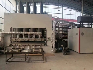 Máy ép nóng phủ melamine tự động, chu kỳ ngắn, một lớp, dùng cho ván <span class=keywords><strong>MDF</strong></span>/ván dăm, sản xuất ván ép nội thất - Product Image 6
