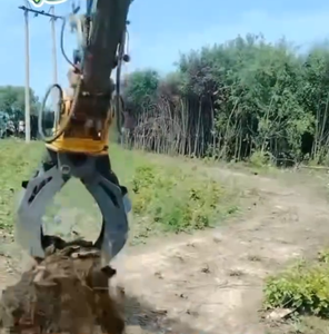 <span class=keywords><strong>360</strong></span> градусов вращающийся экскаватор гидравлический захват для бревен - Product Image 5