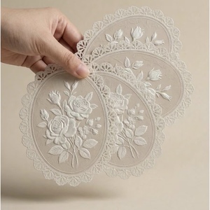 Tarjeta de Felicitación de Boda con Impresión de Vainilla Premium, Diseño Floral en Relieve 3D, Corte Láser Personalizado, Papel de Arte Grueso, Impresión Digital - Product Image 4