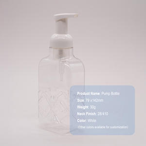 Botella de Plástico PET de Alta Calidad para Jabón Líquido con Bomba Pulverizadora, 300ml/500ml, Fabricante, Venta al Por Mayor, Personalización OEM/ODM, Marca Privada - Product Image 4