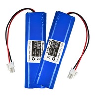Batterie de remplacement rechargeable Li-ion personnalisée 14.8V 4S1P 18650-3000mAh pour balayeuses Batterie de balayage 14.4V