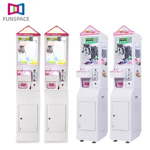 Funspace Nieuw Ontworpen Mini-Speelgoedkraan Machine Muntautomaat