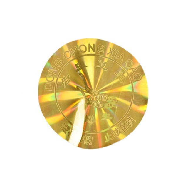 Customizable Hologram NFC Sticker Round Anti-counterfeiting RFID NFC Tag